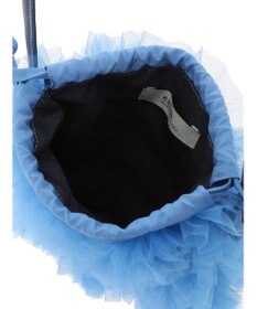 earth music&ecology チュールフリルミニショルダーバッグ