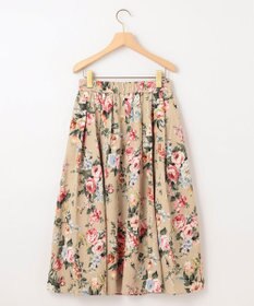 組曲 S 【23AW】ローズブーケプリント フレアスカート