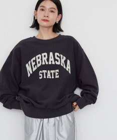 AMERICAN HOLIC ＮＥＢＲＡＳＫＡロゴプリントスウェット①