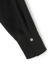 洗える】 ワッシャーツイル クロップドブラウス / ICB L