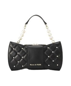 Maison de FLEUR パールリボンバッグ