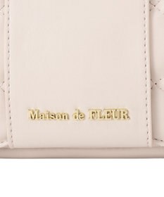 Maison de FLEUR パールリボンバッグ