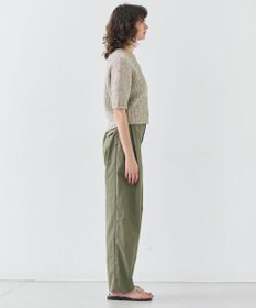 BEIGE， 【洗える・Precious 4月号掲載】TRITOMA / ラメクルーネック半袖ニット