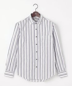 JOSEPH ABBOUD 【オーガニックコットン】オーガニックコードストライプ シャツ