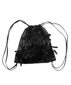 WEGO ドロストリボンギャザーナップサック