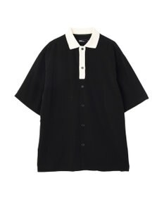 CRAFT STANDARD BOUTIQUE 【クールドライ】バイカラーニット衿ポロシャツ