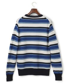 J.PRESS MEN ドライメッシュ ボーダーセーター