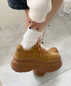 WEGO 厚底ラインスニーカー