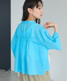 CRAFT STANDARD BOUTIQUE バックギャザーポンチョシャツ