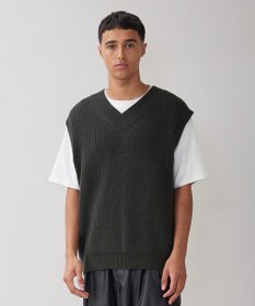 UNFILO MENS 【男女兼用】バルキー ニットベスト