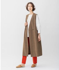 自由区 【WEB限定カラーあり/洗える/撥水加工】TRギャバ テーパード パンツ