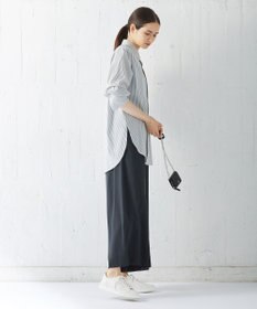 ICB 【洗える】 フィブリルツイル タックパンツ