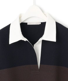 ICB 【洗える】 シンセティックダブルフェイス ラガーニットプルオーバー