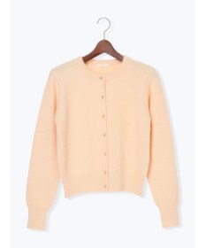 Te chichi ラメシャギークルーネックカーディガン