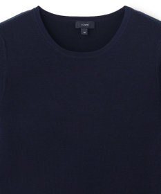 JOSEPH 【洗える】ストレッチシルクニット　ラウンドネック
