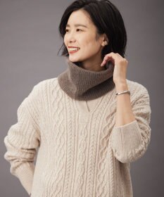 J.PRESS LADIES ピュアカシミヤ ネックウォーマー