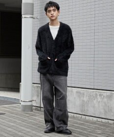 WEGO 【ユニセックス着用ITEM】フェザーカーディガン