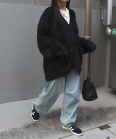 WEGO 【ユニセックス着用ITEM】フェザーカーディガン