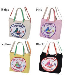 tsumori chisato CARRY トレジャーアイランド トートバッグ 2way ショルダーバッグ A4サイズ対応