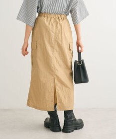 Green Parks シャイニーカーゴスカート