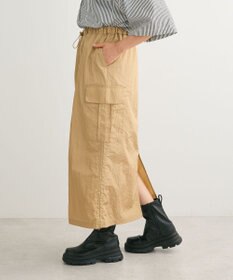 Green Parks シャイニーカーゴスカート