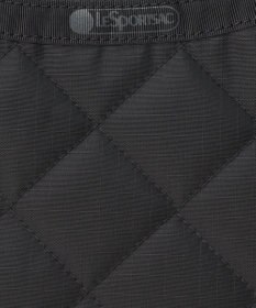 LeSportsac CHAIN N/S CONV HOBO/ブラックチェーンキルト