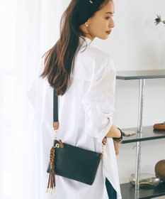 TOPKAPI 【Breath TOPKAPI】RIPPLE リプル コードチャーム付き ミニ ショルダーバッグ