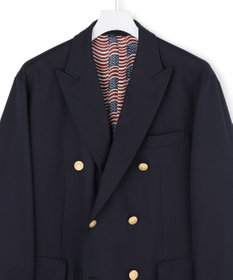 J.PRESS YORK STREET 【UNISEX】ダブルブレザー / 6B / 金釦 / 背抜き