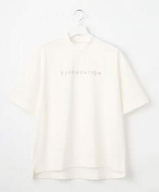 23区GOLF 【MEN】【23Fondation】半そで モックネックシャツ