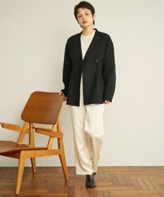 #Newans 【洗える】クロップドバルーンボリュームスリーブニット