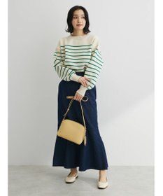 Green Parks ・ｎｏｖｅｍ９　ボーダーエアーニットプルオーバー