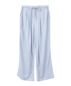 AMERICAN HOLIC 【接触冷感】リネンブレンドタックワイドパンツ