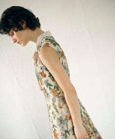 GRACE CONTINENTAL フラワーマーメイドドレス