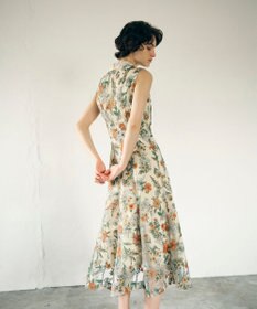 GRACE CONTINENTAL フラワーマーメイドドレス