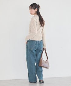 earth music&ecology 【2点SET】襟付きニットアンサンブル