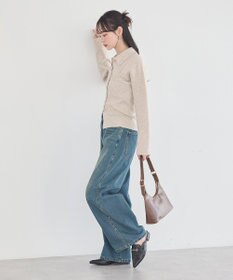 earth music&ecology 【2点SET】襟付きニットアンサンブル