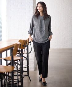 ANY 【洗濯機可】ボータイブラウス