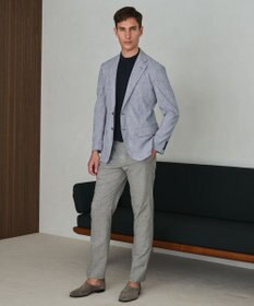 GOTAIRIKU 新クオリティ/KINGサイズ追加【洗える/シワになりにくい】タイワンタフタ  擬麻ジャケット