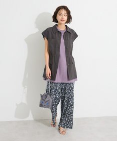 CRAFT STANDARD BOUTIQUE ファンクショナルノースリーブフレアニットプルオーバー