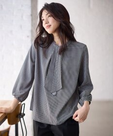 ANY 【洗濯機可】ボータイブラウス