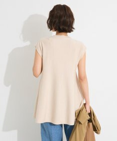 CRAFT STANDARD BOUTIQUE ファンクショナルノースリーブフレアニットプルオーバー