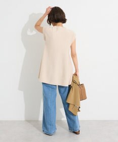 CRAFT STANDARD BOUTIQUE ファンクショナルノースリーブフレアニットプルオーバー