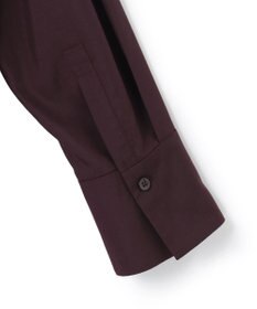 ICB 【洗える】トリアセコットンシアー ロングシャツ