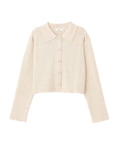 earth music&ecology 【2点SET】襟付きニットアンサンブル