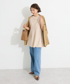 CRAFT STANDARD BOUTIQUE ファンクショナルノースリーブフレアニットプルオーバー