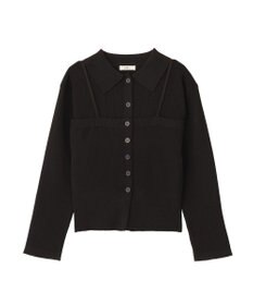 earth music&ecology 【2点SET】襟付きニットアンサンブル