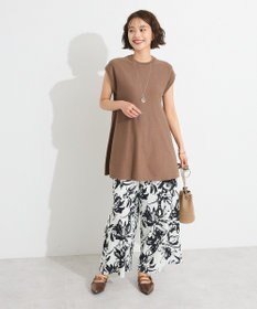 CRAFT STANDARD BOUTIQUE ファンクショナルノースリーブフレアニットプルオーバー