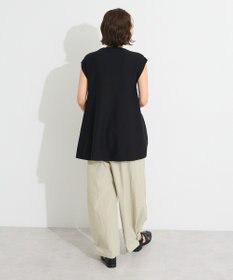 CRAFT STANDARD BOUTIQUE ファンクショナルノースリーブフレアニットプルオーバー