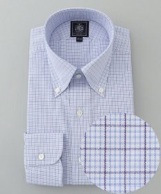J.PRESS MEN 【PREMIUM PLEATS / 形態安定】BROADジャーミンチェックシャツ / B.D.