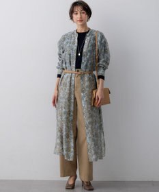 23区 【先行予約】コンビカラー オーバル イヤリング